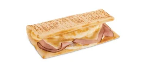 Chicken Ham, Egg & Cheese Flatbread